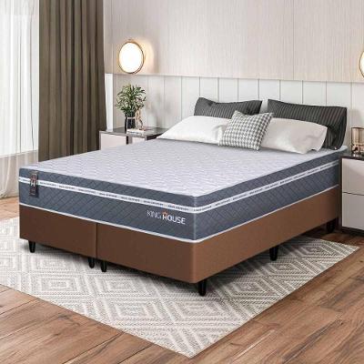 Cama Box Cairo Molas Ensacadas Queen 158x198 King House