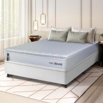 Cama Box Baú Luanda Espuma D28 Casal 138x188 King House