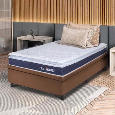 Cama Box Baú Durban Espuma D28 Solteirão 96x203 King House
