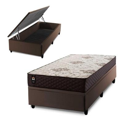 Cama Box Baú Allura 96x203 C/ Molas Ensacadas King House