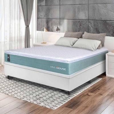 Cama Box Baú Lagos Molas Ensacadas Casal 138x188 King House