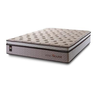 Colchão C- Molas Ensacadas Liverpool King 193x203x33 Bege