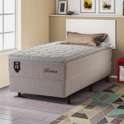 Cama Box Solteirão 96x203 Roma Molas Ensacadas King House