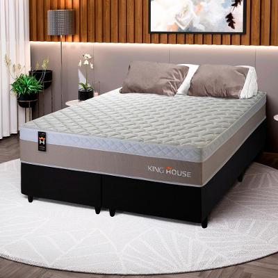 Cama Box Sheffield Molas Ensacadas Queen 158x198 King House