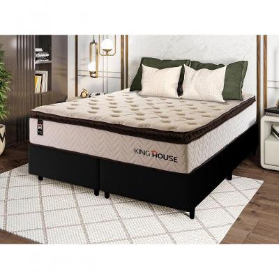 Cama Box Quartzo Molas Ensacadas King 193x203 King House