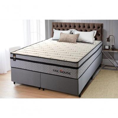 Cama Box Preston Molas Ensacadas Queen 158x198 King House
