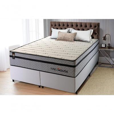 Cama Box Preston Molas Ensacadas Queen 158x198 King House