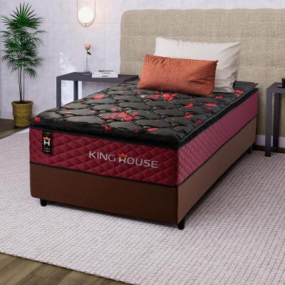 Cama Box Molas Ensacadas Toronto Solteiro 88x188 King House