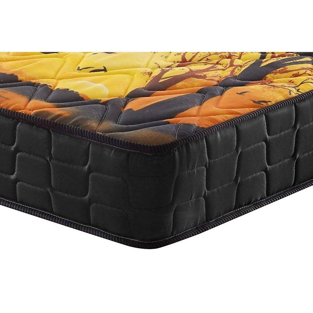 Cama Box Casal: Colchão Anatômico Anjos D28/Ep Pantanal + Base Crc Suede Black(138X188) - 4