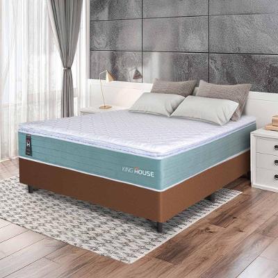 Cama Box Lagos Molas Ensacadas Casal 138x188 King House