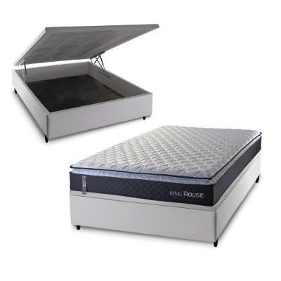 Cama Box Baú Casal 138x188 Dakota Espuma D33 King House