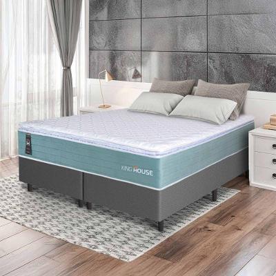 Cama Box Lagos Molas Ensacadas Queen 158x198 King House