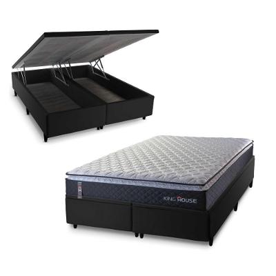 Cama Box Baú Dakota Espuma D33 Queen 158x198 King House
