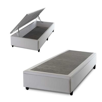 Base Box Baú Branco Solteiro 88x188x45 - King House