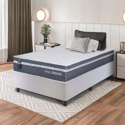 Cama Box Cairo Molas Ensacadas Solteirão 96x203 King House