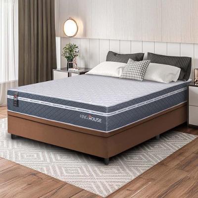 Cama Box Baú Cairo Molas Ensacadas Casal 138x188 King House
