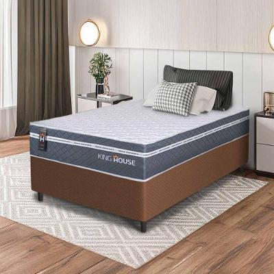 Cama Box Cairo Molas Ensacadas Solteiro 88x188 King House
