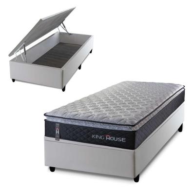 Cama Box Baú Solteiro 88x188 Dakota Espuma D33 King House