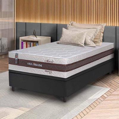 Cama Box Baú Mali Molas Ensacadas Solteiro 88x188 King House