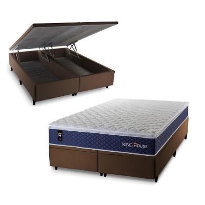 Cama Box Baú Lagras com Molas Ensacadas 158x198 King House