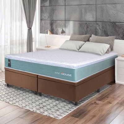 Cama Box Baú Lagos Molas Ensacadas Queen 158x198 King House