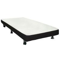 Cama Box C/Auxiliar Conjugado Solteiro: Colchão Ortopédico Courano Nero Black (88X188) Ortobom - 8
