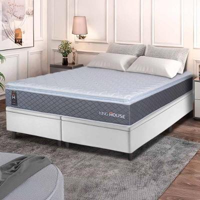 Cama Box Baú Argel Espuma D33 Queen 158x198 King House