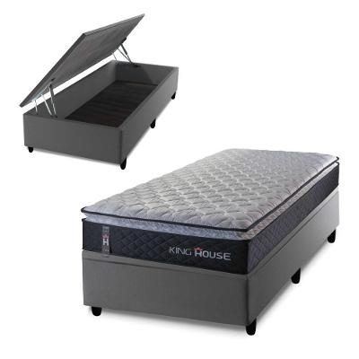 Cama Box Baú Solteirão 96x203 Dakota Espuma D33 King House