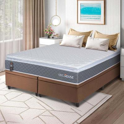 Cama Box Baú Luanda Espuma D28 Queen 158x198 King House