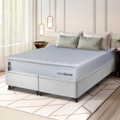 Cama Box Baú Luanda Espuma D28 King 193x203 King House