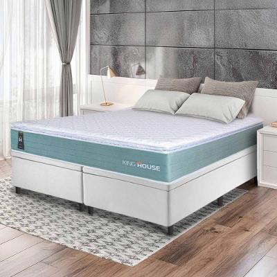 Cama Box Baú Lagos Molas Ensacadas King 193x203 King House