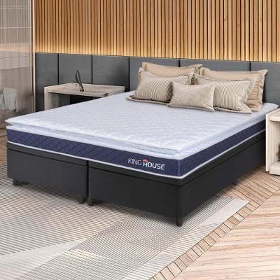 Cama Box Baú Durban Espuma D28 Queen 158x198 King House