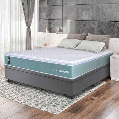 Cama Box Baú Lagos Molas Ensacadas Casal 138x188 King House