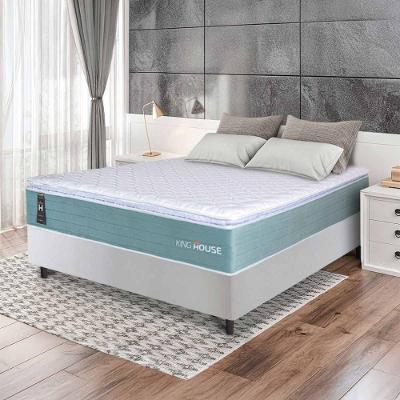 Cama Box Lagos Molas Ensacadas Casal 138x188 King House