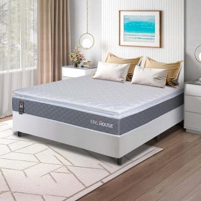 Cama Box Luanda Espuma D28 Casal 138x188 Branco King House