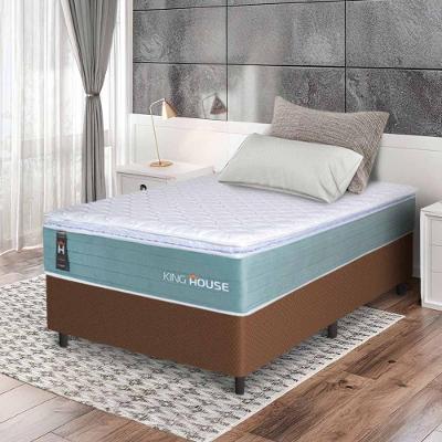 Cama Box Lagos Molas Ensacadas Solteirão 96x203 King House