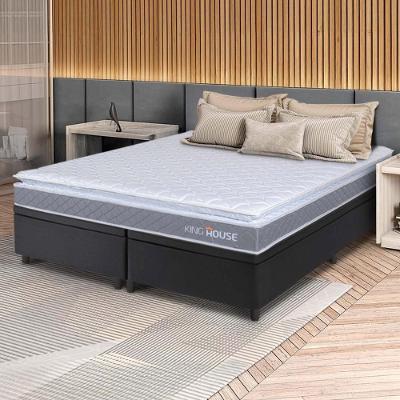 Cama Box Baú Durban Espuma D28 King 193x203 Preto King House