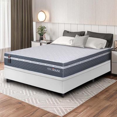 Cama Box Baú Cairo Molas Ensacadas Casal 138x188 King House