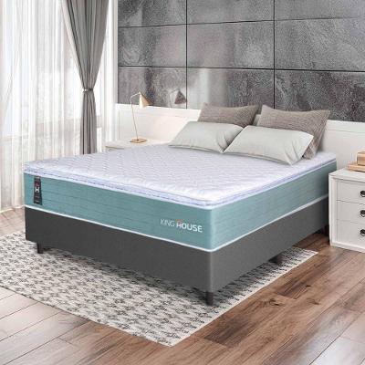 Cama Box Lagos Molas Ensacadas Casal 138x188 King House