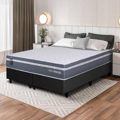 Cama Box Cairo Molas Ensacadas Queen 158x198 King House