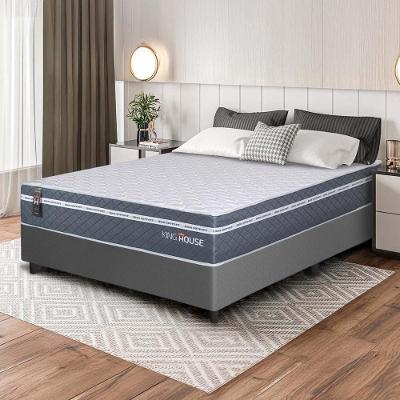 Cama Box Cairo Molas Ensacadas Casal 138x188 King House