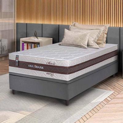 Cama Box Baú Mali Molas Ensacadas Solteiro 88x188 King House