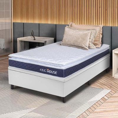 Cama Box Baú Durban Espuma D28 Solteirão 96x203 King House