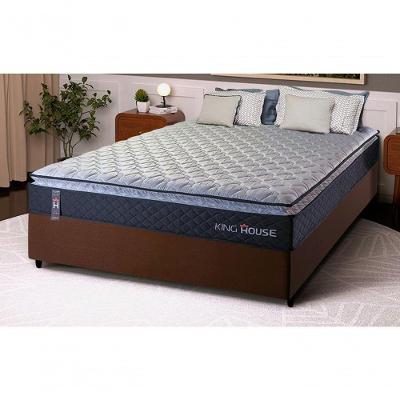 Cama Box Viúva 128x188 Preto Dakota Espuma D33 King House