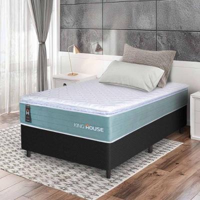 Cama Box Lagos Molas Ensacadas Solteirão 96x203 King House