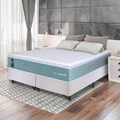 Cama Box Lagos Molas Ensacadas Queen 158x198 King House