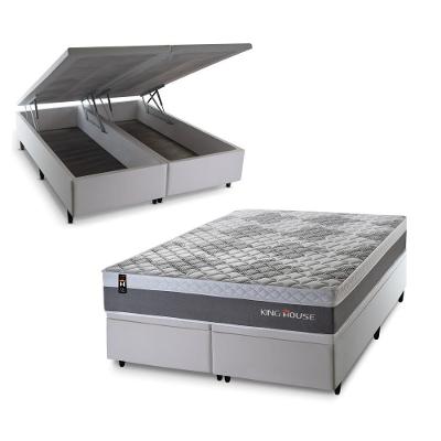 Cama Box Baú Sheffield com Molas Ensacadas 158x198 King House