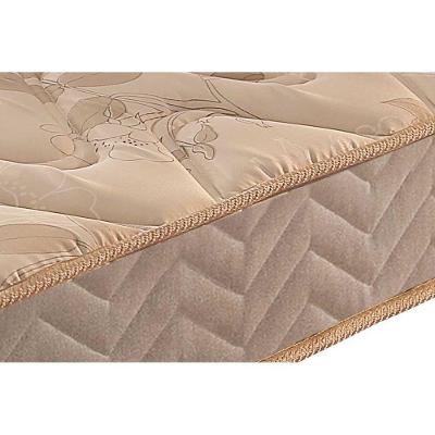 Cama Box Baú Queen: Colchão Espuma D33 Paropas Pasquale + Base CRC Suede Clean(158x198)