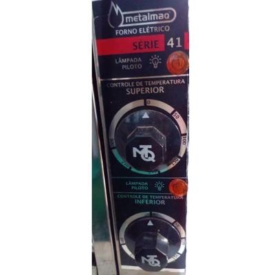 Forno Elétrico 41x41 1 Camara 20cm Modelo Antigo Metalmaq 220V