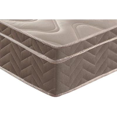 Cama Box Baú Queen: Colchão Anatômico Paropas D33 / EP Confort Ultra Firme + Base CRC Suede Clean(158x198)